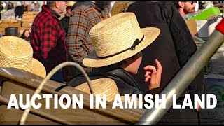 AUCTION in AMISH LANDBart Township Fire Co Building Supply Craft amp Book MUD SALE Lancaster [upl. by Ynnub]