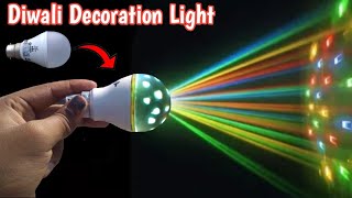 How To Make Diwali Decoration Light  Diwali Special Decoration Light  Diwali Decorations Idea [upl. by Ayenet658]