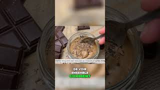 Recette facile Mousse au chocolat inratable en 3 étapes [upl. by Wiseman164]