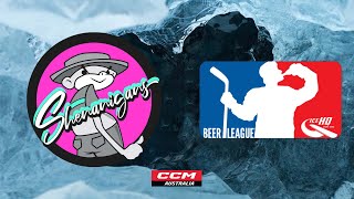 Shenanigans v Honey Badgers  Div 4  22nd May  IceHQ Beer League Ice Hockey [upl. by Anilys941]