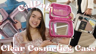 CALPAK CLEAR COSMETICS CASE Honest Review Which Size Should You Buy amp Is It Worth It [upl. by Aihsined564]