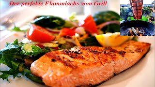 Der perfekte Flammlachs vom Grill [upl. by Nymassej]