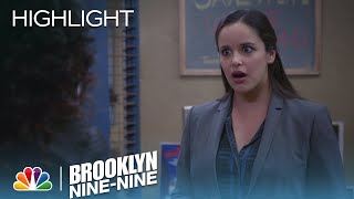 Brooklyn NineNine  Amy Thinks She Is Tougher Than Rosa Episode Highlight [upl. by Willock]