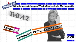 Abschlussprüfung 2022 A21  BW Realschule Mathematik [upl. by Zandra]