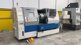 TORNIO DAEWOO PUMA 230 M CNC FANUC 18i  T [upl. by Norraa972]