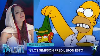 La extraña conexión de Los Simpson La Joaqui y las danzas irlandesas  Got Talent Argentina 2023 [upl. by Mchale]