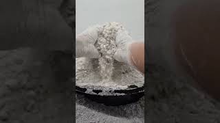 Powdery ppwder 🤌🏽 gymchalkasmr asmrcommunity oddlysatisfying chalkcrushing [upl. by Elleinahc]