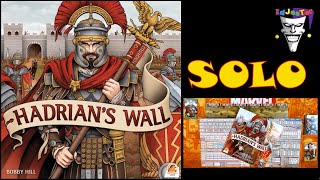 Hadrians Wall SOLO Playthrough Learning Game [upl. by Agan]