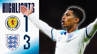 Scotland 13 England  Foden Bellingham amp Kane Seal Bragging Rights At Hampden Park  Highlights [upl. by Tsugua489]