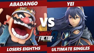 SF8 SSBU  SNB  Abadango Wario Inkling Vs ZTG  Yei Lucina Chrom Smash Ultimate L Eighths [upl. by Kali811]