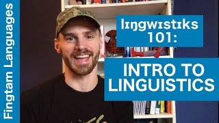 Linguistics 101 The scientific study of language video 1 [upl. by Terence]