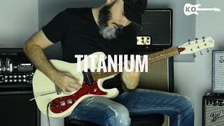 David Guetta ft Sia  Titanium  Metal Guitar Cover by Kfir Ochaion [upl. by Milurd203]