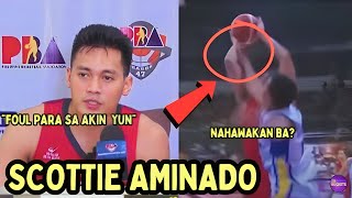 Scottie Thompson AMINADONG NaFouled ni Mark Barroca [upl. by Albert617]