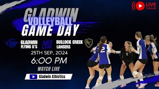 Gladwin Volleyball Vs Bullock Creek [upl. by Mateo71]