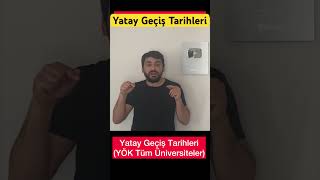 YATAY GEÇİŞ TARİHLERİ 2024 MYP İLE YATAY GEÇİŞ amp ORTALAMA İLE YATAY GEÇİŞ yataygeçiş myp agno [upl. by Xel]