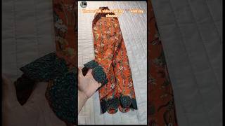 Trouser cutting ✂️ rabiacuttingstitching diy clothingdesign ytshorts [upl. by Enomis257]