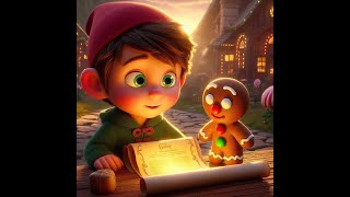 Oliver and The Gingerbread Man Kids Tale ENGLISH Short Bedtime Story tales fantasystory [upl. by Ynafetse]