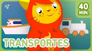 Nene León 🎵 quotLos Medios de Transportequot y más canciones infantiles [upl. by Larry]