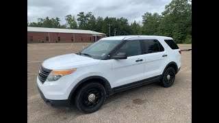 2014 Ford Explorer 4 Door Police Interceptor 4x4 SUV 215533 Miles [upl. by Hiller]