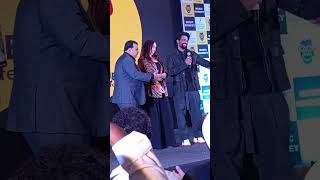 Remo DSouza Lizelle DSouza and Sachin Chavan at Music Monkey music label launch event [upl. by Kciredorb]