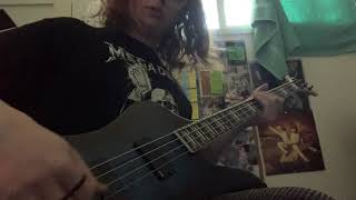 MEGADETH THE CONJURING BASS COVER [upl. by Peer]