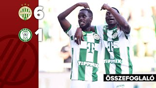 NB I Ferencváros–Paks 6–1  összefoglaló [upl. by Yremrej53]