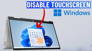 How to Turn Off or Disable Touchscreen in Windows 11 and 10 [upl. by Myrtice]