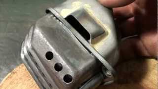 The chainsaw guy shop talk Stihl 026 ported muffler 8 20 [upl. by Dnamra]