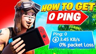 How To Get LOW Ping on Fortnite Nintendo Switch UPDATED [upl. by Schapira]