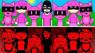 Incredibox Abgerny Vs Incredibox Abgerny Mix Vs Abgerny But Humans Vs Abgerny But Sprunki [upl. by Elysee]