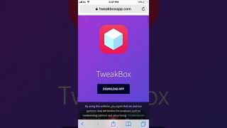 How to install tweakbox app ios [upl. by Jala]