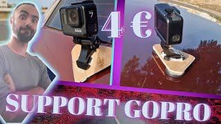 je fabrique un support gopro a moins de 4 euro [upl. by Andrei]