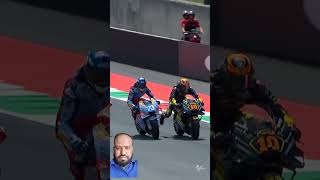 When the slipstream kicks in and the braking is late motogp italiangp [upl. by Petronia]