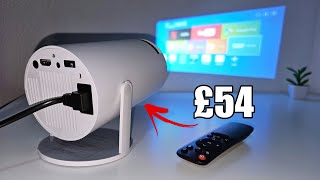 Samsung Freestyle Clone for ONLY £54 Smart Android Projector HY300 [upl. by Einnahc]