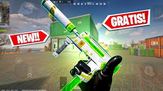 NOVA ARMA UZI no BloodStrike Novas SKINS de GRAÇA 🔥 [upl. by Johny]