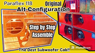 The Original Assemble Paraflex Alt Configuration 18quot Step by Step TUTORIAL BOX COBRE INDONESIA [upl. by Vedi955]