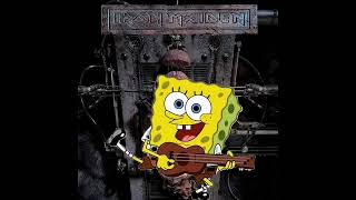 Bob Esponja Canta Man On The Edge Iron Maiden IA Cover [upl. by Ellata723]