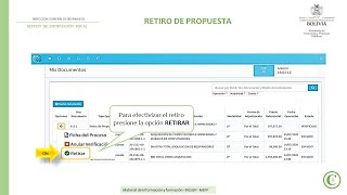 44 RETIRO DE PROPUESTAS ELECTRÓNICAS EN CONTRATACIONES PÚBLICAS EN EL SICOES [upl. by Ahsiekim283]