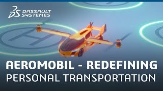 AeroMobil – Redefining personal transportation with the 3DEXPERIENCE Platform  Dassault Systèmes [upl. by Eiramnaej]