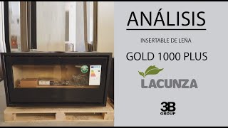 Análisis  Insertable de leña Gold 1000 Plus  Lacunza [upl. by Ahsikal]