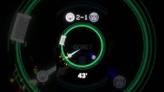 Manchester City vs PSG shorts football competition [upl. by Flinn164]