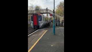 Class 197 Passing Nantwich For Manchester Piccadilly 10112024 [upl. by Regen]