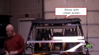 Installation Tutorial for Can Am Maverick  UTV Windshields and Accessories [upl. by Mayyahk]