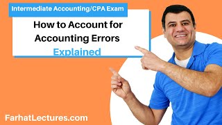 How to Account for Accounting Errors Explained [upl. by Mosra354]