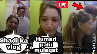 Shadab Khan And Shalini Suryavanshi Live and Talking About First MeetingShadab Shalini Shadi Vlog [upl. by Nahsaj934]