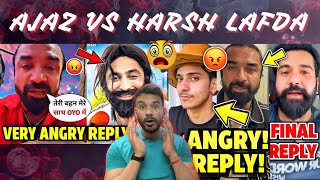 Ajaz Khan Vs Harsh Beniwal Controversy 😎 Purv Jha vs Ajaz Khan Controversy  Serious Reply [upl. by Cayser]