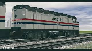 Trainz 2019 Amtrak Throughout 50 Years [upl. by Leumhs240]