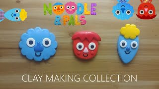 Noodle amp Pals clay cracking making collection 2 국수와 친구들 누들 클레이로 만들기 모음 2 [upl. by Franzoni474]