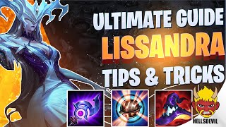 WILD RIFT ULTIMATE LISSANDRA GUIDE  TIPS amp TRICKS  Guide amp Build [upl. by Hellah]