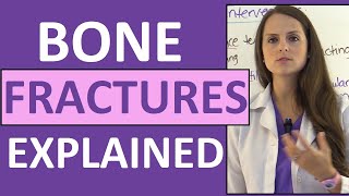 Bone Fractures Types Nursing Interventions Treatment Signs and Symptoms NCLEX [upl. by Jacquenetta]